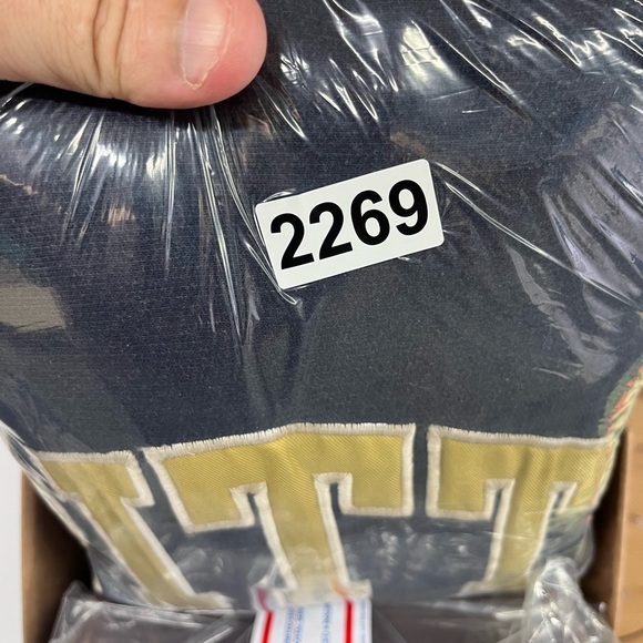 Pittsburgh Pitt University Steve & Barry’s Hoodie Men’s XS Navy Collegiate 2269 - Picture 7 of 7